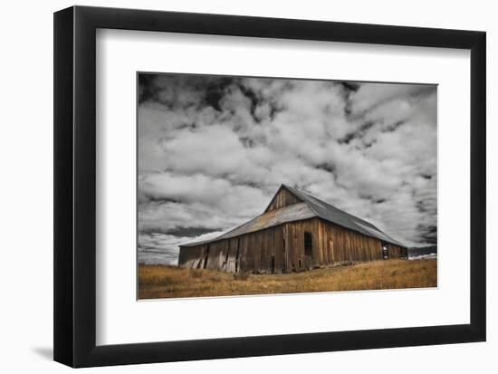 Siskiyou County Barn-David Lorenz Winston-Framed Art Print