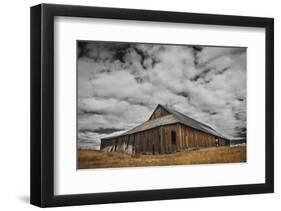 Siskiyou County Barn-David Lorenz Winston-Framed Art Print