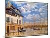 Sisley: Flood, 1876-Alfred Sisley-Mounted Giclee Print