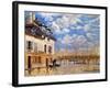 Sisley: Flood, 1876-Alfred Sisley-Framed Giclee Print