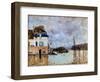 Sisley: Flood, 1876-Alfred Sisley-Framed Giclee Print