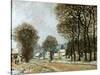 Sisley: Louveciennes, C1874-Alfred Sisley-Stretched Canvas