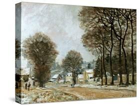 Sisley: Louveciennes, C1874-Alfred Sisley-Stretched Canvas