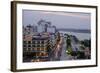 Sisowath Riverside, Along the Bassac River, Phnom Penh, Cambodia, Indochina, Southeast Asia, Asia-Nathalie Cuvelier-Framed Photographic Print