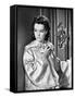 Sissi face a son Destin by Ernst Marischka with Romy Schneider, 1957 (b/w photo)-null-Framed Stretched Canvas