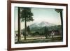 Sisson, California - View of Mt Shasta, Now Mt Shasta City-Lantern Press-Framed Art Print