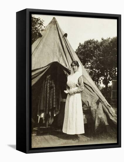 Sister Ada Smith of the 2nd Australian Casualty Clearing Station Near Steenwerck-null-Framed Stretched Canvas