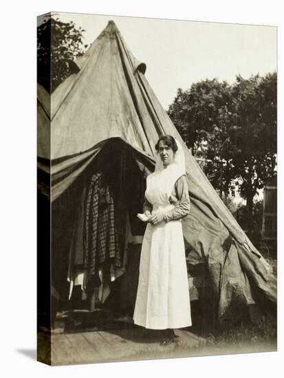 Sister Ada Smith of the 2nd Australian Casualty Clearing Station Near Steenwerck-null-Stretched Canvas