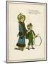 Sister and Brother with Hoop and Stick-Kate Greenaway-Mounted Art Print