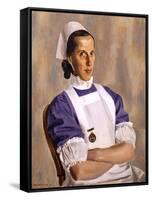 Sister Fry-Alfred R. Thomson-Framed Stretched Canvas