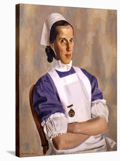 Sister Fry-Alfred R. Thomson-Stretched Canvas