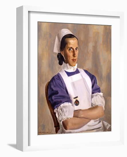 Sister Fry-Alfred R. Thomson-Framed Giclee Print