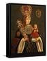 Sister Juana, Grand Daughter of D. De Cortes, Founder of the Convent of St. Jerome, circa 1661-null-Framed Stretched Canvas
