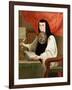 Sister Juana Ines De La Cruz (1648-95)-Andeas de Islas-Framed Giclee Print