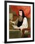 Sister Juana Ines De La Cruz (1648-95)-Andeas de Islas-Framed Giclee Print