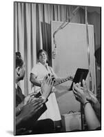 Sister Rosetta Tharpe, 'Godmother of Rock N' Roll', Performing in an Mgm Studio in 1961-null-Mounted Photo