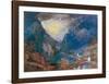Sisteron, France, 1836-J M W Turner-Framed Giclee Print