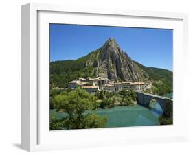 Sisteron, Provence, Provence-Alpes-Cote D'Azur, France-Katja Kreder-Framed Photographic Print