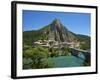 Sisteron, Provence, Provence-Alpes-Cote D'Azur, France-Katja Kreder-Framed Photographic Print