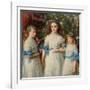 Sisters, 1868-John Everett Millais-Framed Giclee Print