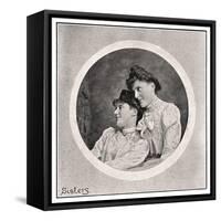 Sisters, 1901-Frederick & Sons Downer-Framed Stretched Canvas