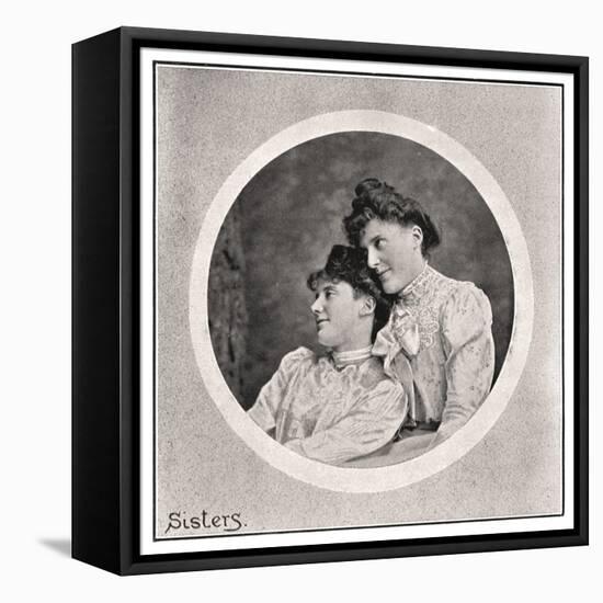 Sisters, 1901-Frederick & Sons Downer-Framed Stretched Canvas