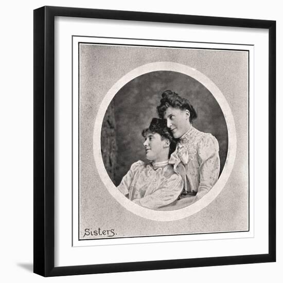 Sisters, 1901-Frederick & Sons Downer-Framed Giclee Print