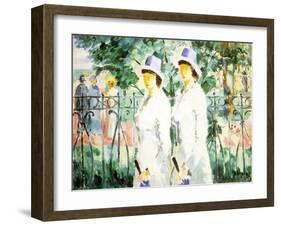 Sisters, 1910-Kazimir Malevich-Framed Giclee Print