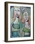 Sisters Going to the Ball-Tim Nyberg-Framed Giclee Print