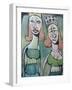 Sisters Going to the Ball-Tim Nyberg-Framed Giclee Print