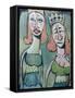 Sisters Going to the Ball-Tim Nyberg-Framed Stretched Canvas