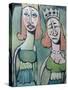 Sisters Going to the Ball-Tim Nyberg-Stretched Canvas