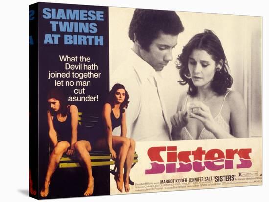 Sisters, Lisle Wilson, Margot Kidder, 1973-null-Stretched Canvas