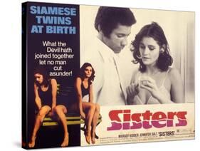 Sisters, Lisle Wilson, Margot Kidder, 1973-null-Stretched Canvas