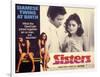 Sisters, Lisle Wilson, Margot Kidder, 1973-null-Framed Photo