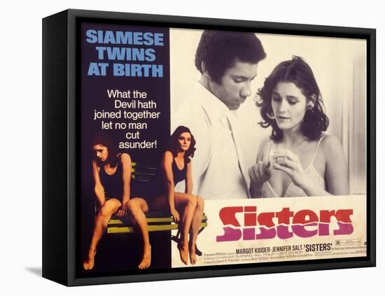 Sisters, Lisle Wilson, Margot Kidder, 1973-null-Framed Stretched Canvas