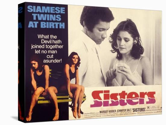 Sisters, Lisle Wilson, Margot Kidder, 1973-null-Stretched Canvas