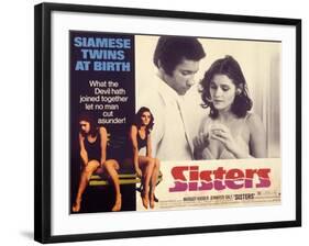 Sisters, Lisle Wilson, Margot Kidder, 1973-null-Framed Photo