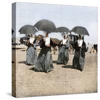 Sisters of Charity Arriving on Long Island, at Camp Wikoff During the Spanish-American War, 1898-null-Stretched Canvas