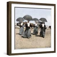 Sisters of Charity Arriving on Long Island, at Camp Wikoff During the Spanish-American War, 1898-null-Framed Giclee Print