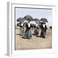 Sisters of Charity Arriving on Long Island, at Camp Wikoff During the Spanish-American War, 1898-null-Framed Giclee Print