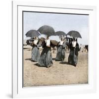 Sisters of Charity Arriving on Long Island, at Camp Wikoff During the Spanish-American War, 1898-null-Framed Giclee Print