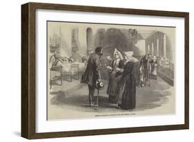 Sisters of Charity (St Benoit), in the New Hospital, at Pera-null-Framed Giclee Print