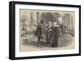 Sisters of Charity (St Benoit), in the New Hospital, at Pera-null-Framed Giclee Print