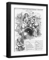 Sisters of Mersey, 1886-Edward Linley Sambourne-Framed Premium Giclee Print