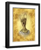 Sisters Of The Wood-Art and a Little Magic-Framed Giclee Print