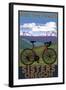 Sisters, Oregon - Mountain Bike-Lantern Press-Framed Art Print