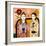 Sisters-Mercedes Lagunas-Framed Art Print