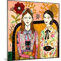 Sisters-Mercedes Lagunas-Mounted Art Print