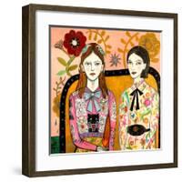 Sisters-Mercedes Lagunas-Framed Giclee Print